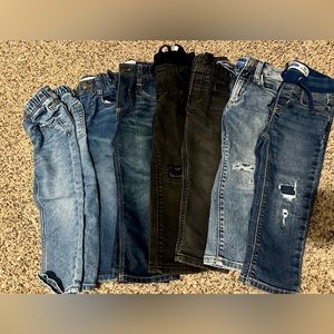 Toddler boy jeans 2T lot